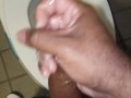 Bustin quick nut in public rest room