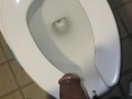 Bustin quick nut in public rest room