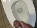 Bustin quick nut in public rest room
