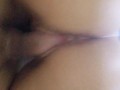 Amateur latina chick riding in reverse cowgirl - sexy gaping ass