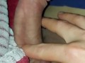 Ball pressing cuckold