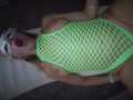I fist fucked her for the first time and fucked her anal the same time. She went crazy