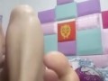 Ely Rainbow Argentina Mostrando los pies super casera pero caliente
