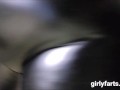 Blonde PAWG Ass Sniffing Fart Retaliation in Leather Pants PREVIEW OnlyFans Fart Fetish Girl