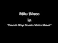 Cumming to Miami - My French Cousins Visits - Milu Blaze -