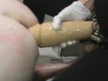 SUBMISSIVE HUSBAND-Pegged with Huge Head Strapon