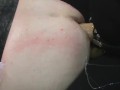SUBMISSIVE HUSBAND-Pegged with Huge Head Strapon