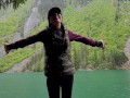 Turquoise Lake With Golden Waterfalls Nerdy Faery Outdoor Adventures