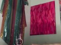 Fat girl stretches asshole with anal beads