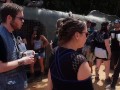 je me promène nue au festival hellfest en public