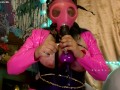 HD Latex Dominatrix Smoke Worship Striptease Gas Mask Smoking JOI Giant Tits 420&Cig Smoke worship!
