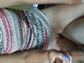 Русская милфа долбит мой член в смазке но я не кончаю