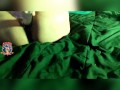 Colombian Roomate Caught Squirting to Porn