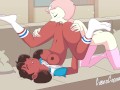 Steven Universe: Pearl and Connie Adult Parody Animated xxx