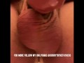 BIG white cock shoots ropes 