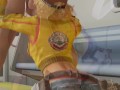 Cindy makes a client pay when she has no money