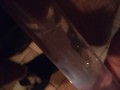 Blasting cum clouds in a tube of water with moaning cumshot