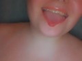 Big breasts in the shower