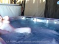 Camsoda - Christie Stevens Masturbates in the hot tub