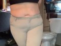 Desperation pants wetting
