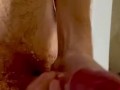 Ginger solo cumshot 
