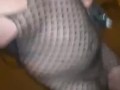 Taking a walk in my fishnets