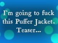 Puffer Jacket Fetish Guy Fucks Huge Shiny Coat. Humping on Bed.