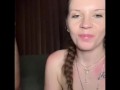I swallow a load of cum and played with it in my mouth what can i say love the taste of cum dd girl