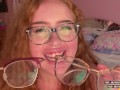 jerk off onto my eye glasses - eye fetish and eye contact JOI