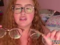 jerk off onto my eye glasses - eye fetish and eye contact JOI