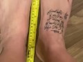 Feet measuring size 11 milf