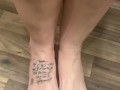 Feet measuring size 11 milf