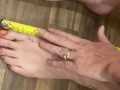 Feet measuring size 11 milf