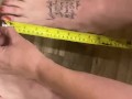 Feet measuring size 11 milf