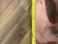 Feet measuring size 11 milf