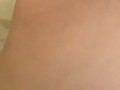 Hairy hot n sunburnt Eliza gets wet in shower