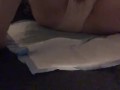 Pissed my adult diaper when I woke up with urgent desperation and made a mess
