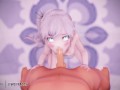 RWBY - Weiss Sloppy Blowjob [UNCENSORED HENTAI 4K MMD]