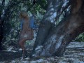 Lesbian Blondes Blake Eden And Scarlet Red Cumming Together In The Woods!