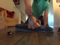 The Hot Personal Trainer is VERY Ticklish! (Ruthless Erotic Tickling!) 1080p HD PREVIEW