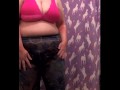 Can you tell I'm wearing a diaper? (diaper, masturbation, dancing, bbw, camgirl, nappy, emo)
