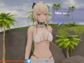 Jean Hot and wet vacation | Genshin Impact | NSFW SFW