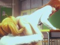 [NAGATORO] Yoshi and Gamo's lesbian play (3D PORN 60 FPS)