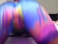 Big booty black ebony twerking 