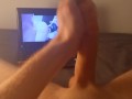 Hot guy moans in front of hantai and makes him cum-