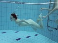 Two dressed beauties underwater Anna Netrebko and Lada Poleshuk