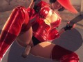 [GUILTY GEAR STRIVE] Passionate sex with I-No (3D PORN 60 FPS)