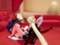 Finally find a correct use of Amber as a sexual toy for LaSignora (genshin impact)