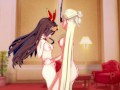 Finally find a correct use of Amber as a sexual toy for LaSignora (genshin impact)