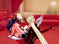 Finally find a correct use of Amber as a sexual toy for LaSignora (genshin impact)